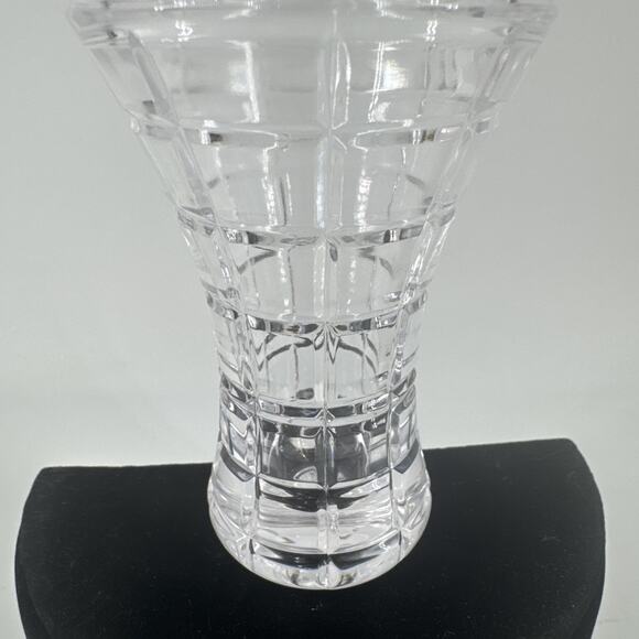 Vase Mikasa Lead Crystal PRISM Posy 4" Tall Flower Elegant - Picture 4 of 10